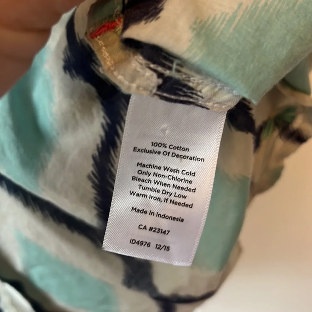 Talbots pattern top - Picture 5 of 5